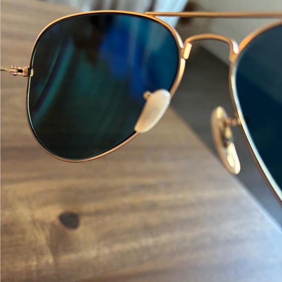 Ray ban polarized blue reflective aviators - Picture 3 of 8